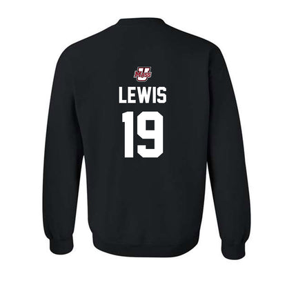 UMass - NCAA Football : Jabari Lewis - Classic Shersey Crewneck Sweatshirt-1