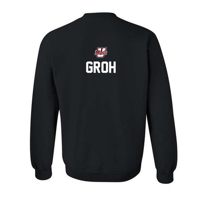 UMass - NCAA Men's Swimming & Diving : Bode Groh - Classic Shersey Crewneck Sweatshirt-1
