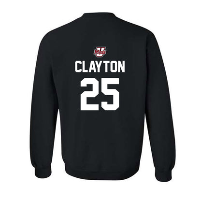 UMass - NCAA Men's Lacrosse : Tyler Clayton - Classic Shersey Crewneck Sweatshirt-1