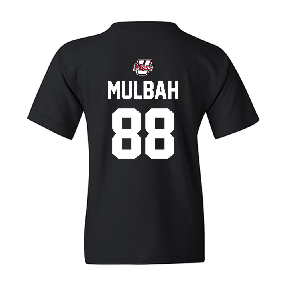 UMass - NCAA Football : Samuel Mulbah - Classic Shersey Youth T-Shirt-1
