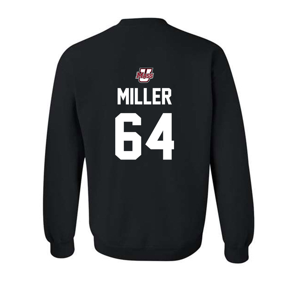 UMass - NCAA Football : Peyton Miller - Classic Shersey Crewneck Sweatshirt-1