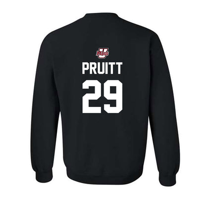 UMass - NCAA Football : Kareem Pruitt - Classic Shersey Crewneck Sweatshirt-1