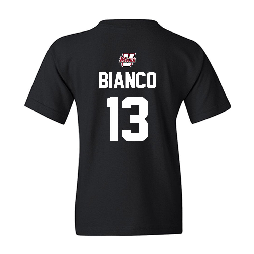 UMass - NCAA Men's Soccer : Joseph Bianco - Classic Shersey Youth T-Shirt-1