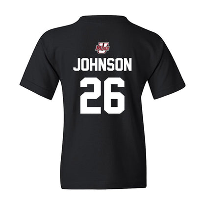 UMass - NCAA Men's Lacrosse : Dylan Johnson - Classic Shersey Youth T-Shirt-1