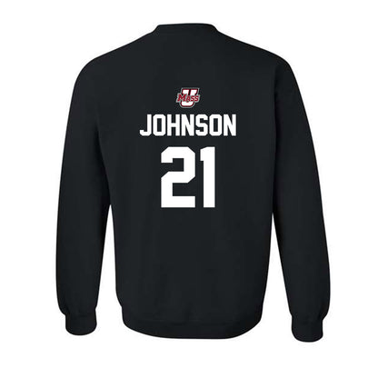 UMass - NCAA Football : Terron Johnson - Classic Shersey Crewneck Sweatshirt-1