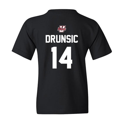 UMass - NCAA Men's Lacrosse : Aiden Drunsic - Classic Shersey Youth T-Shirt-1