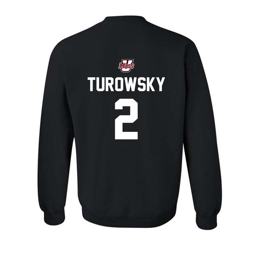 UMass - NCAA Men's Lacrosse : Jack Turowsky - Classic Shersey Crewneck Sweatshirt-1
