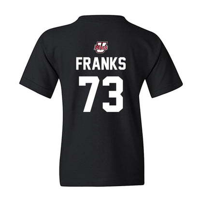 UMass - NCAA Football : Zachary Franks - Classic Shersey Youth T-Shirt-1