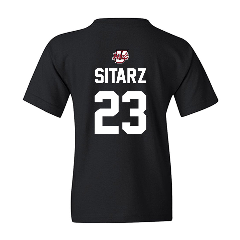 UMass - NCAA Baseball : Gavin Sitarz - Classic Shersey Youth T-Shirt-1