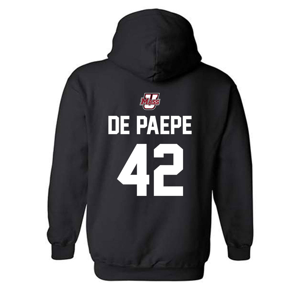 UMass - NCAA Football : Andrew De Paepe - Classic Shersey Hooded Sweatshirt-1