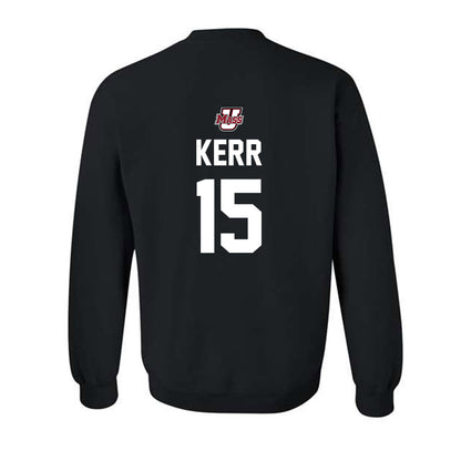 UMass - NCAA Men's Ice Hockey : Justin Kerr - Classic Shersey Crewneck Sweatshirt-1