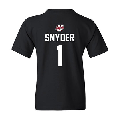 UMass - NCAA Football : DD Snyder - Classic Shersey Youth T-Shirt-1