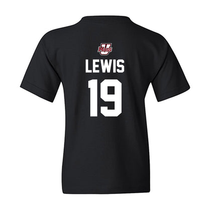 UMass - NCAA Football : Jabari Lewis - Classic Shersey Youth T-Shirt-1