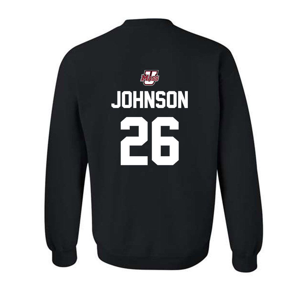 UMass - NCAA Men's Lacrosse : Dylan Johnson - Classic Shersey Crewneck Sweatshirt-1