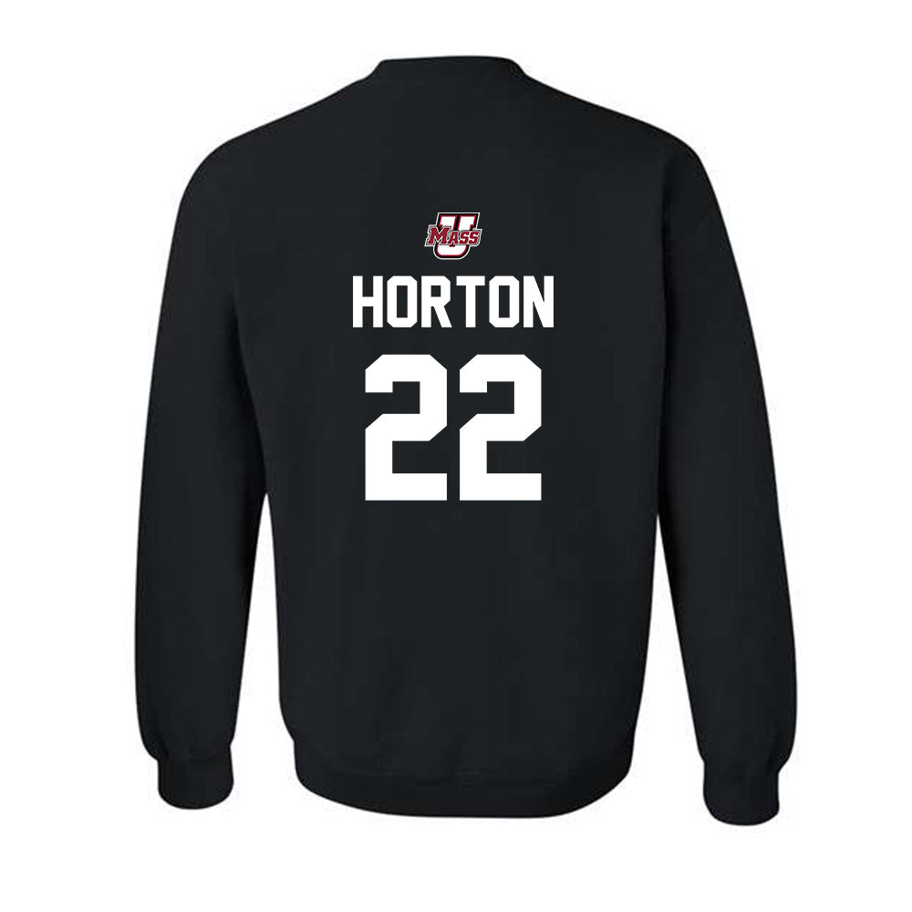UMass - NCAA Softball : Natalee Horton - Classic Shersey Crewneck Sweatshirt-1