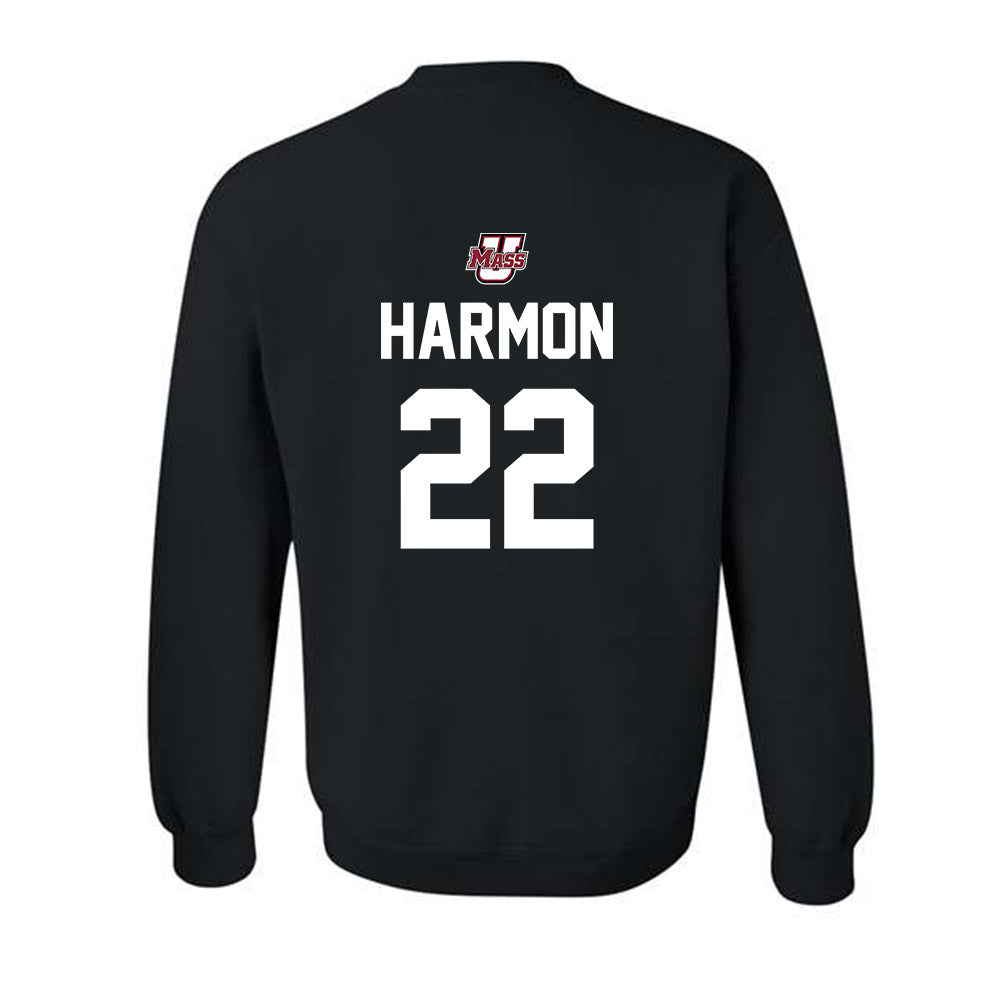 UMass - NCAA Football : Jahmad Harmon - Classic Shersey Crewneck Sweatshirt-1