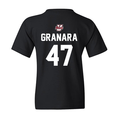UMass - NCAA Men's Lacrosse : Robbie Granara - Classic Shersey Youth T-Shirt-1