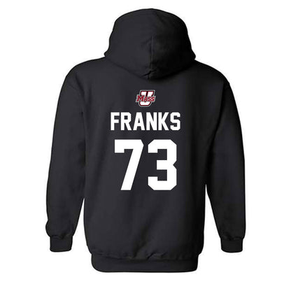 UMass - NCAA Football : Zachary Franks - Classic Shersey Hooded Sweatshirt-1