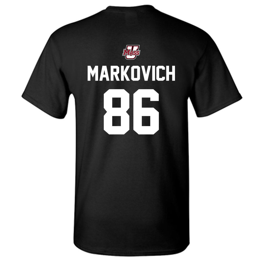 UMass - NCAA Football : Jax Markovich - Classic Shersey T-Shirt-1
