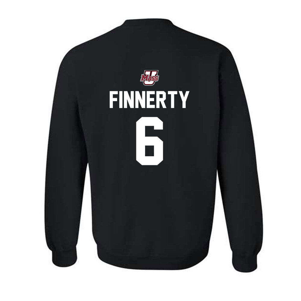 UMass - NCAA Men's Lacrosse : Michael Finnerty - Classic Shersey Crewneck Sweatshirt-1