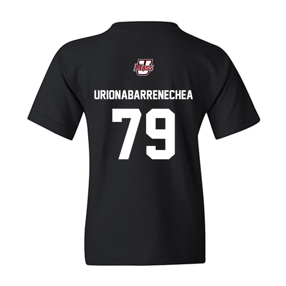UMass - NCAA Football : Aitor Urionabarrenechea - Classic Shersey Youth T-Shirt-1