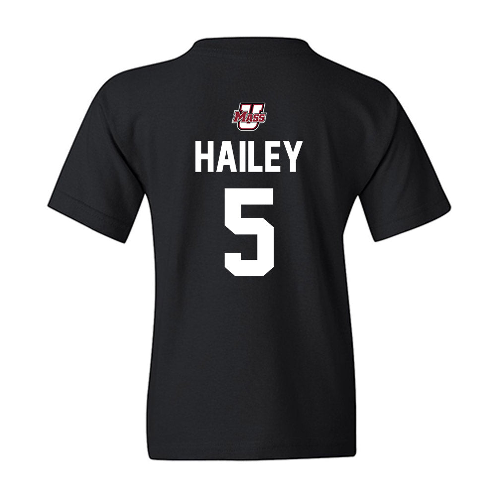UMass - NCAA Men's Basketball : Cam Hailey - Classic Shersey Youth T-Shirt-1
