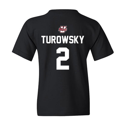 UMass - NCAA Men's Lacrosse : Jack Turowsky - Classic Shersey Youth T-Shirt-1