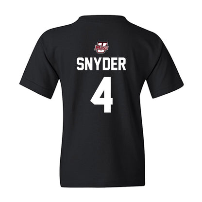 UMass - NCAA Football : DD Snyder - Classic Shersey Youth T-Shirt-1