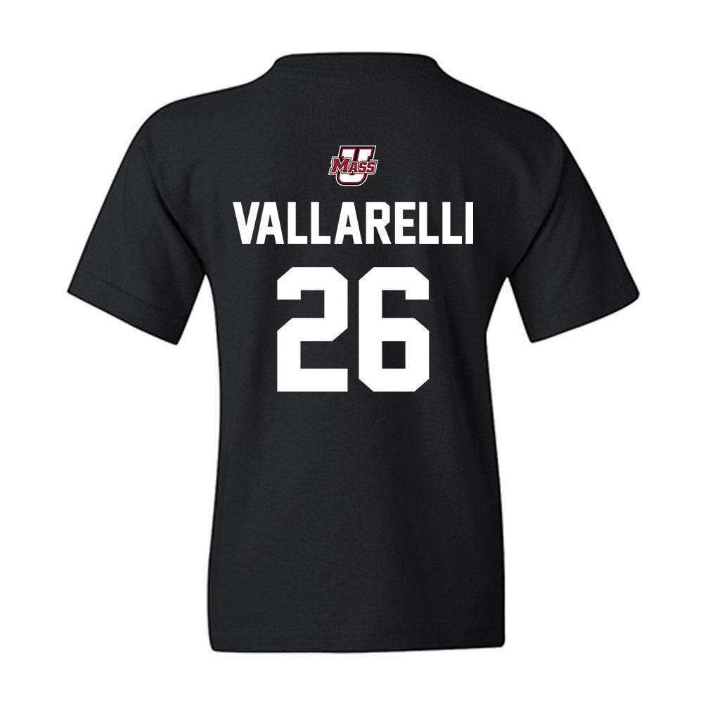 UMass - NCAA Women's Lacrosse : Rachel Vallarelli - Classic Shersey Youth T-Shirt-1