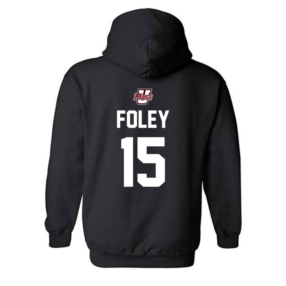 UMass - NCAA Women's Soccer : Sophia Foley - Classic Shersey Hooded Sweatshirt-1