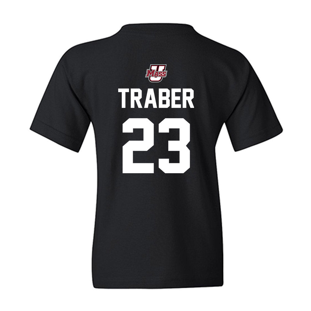 UMass - NCAA Women's Soccer : Aline Traber - Classic Shersey Youth T-Shirt-1