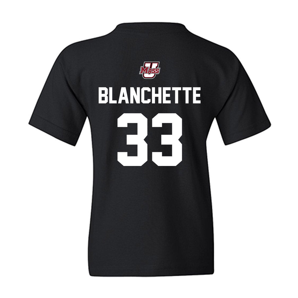 UMass - NCAA Softball : Kelsey Blanchette - Classic Shersey Youth T-Shirt-1