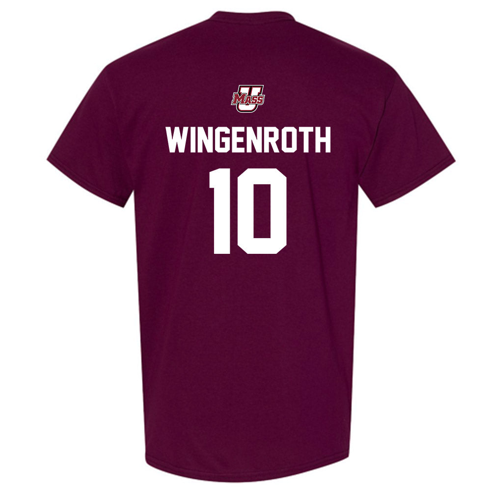 UMass - NCAA Baseball : Brandon Wingenroth - Sports Shersey T-Shirt-1