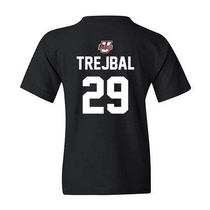 UMass - NCAA Men's Ice Hockey : Tobias Trejbal - Shersey Youth T-Shirt-2