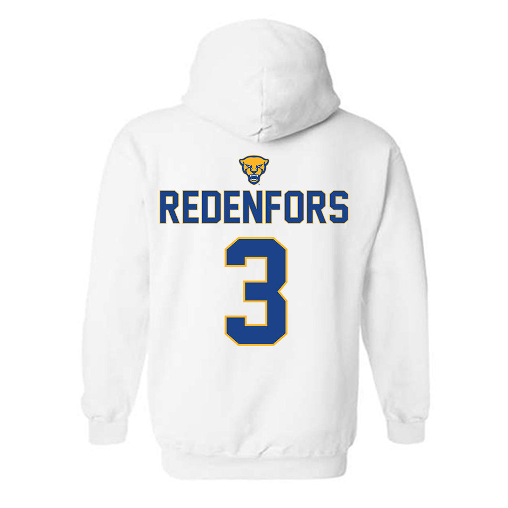 Pittsburgh - NCAA Men's Soccer : Jacob Redenfors - Sports Shersey Hooded Sweatshirt-1