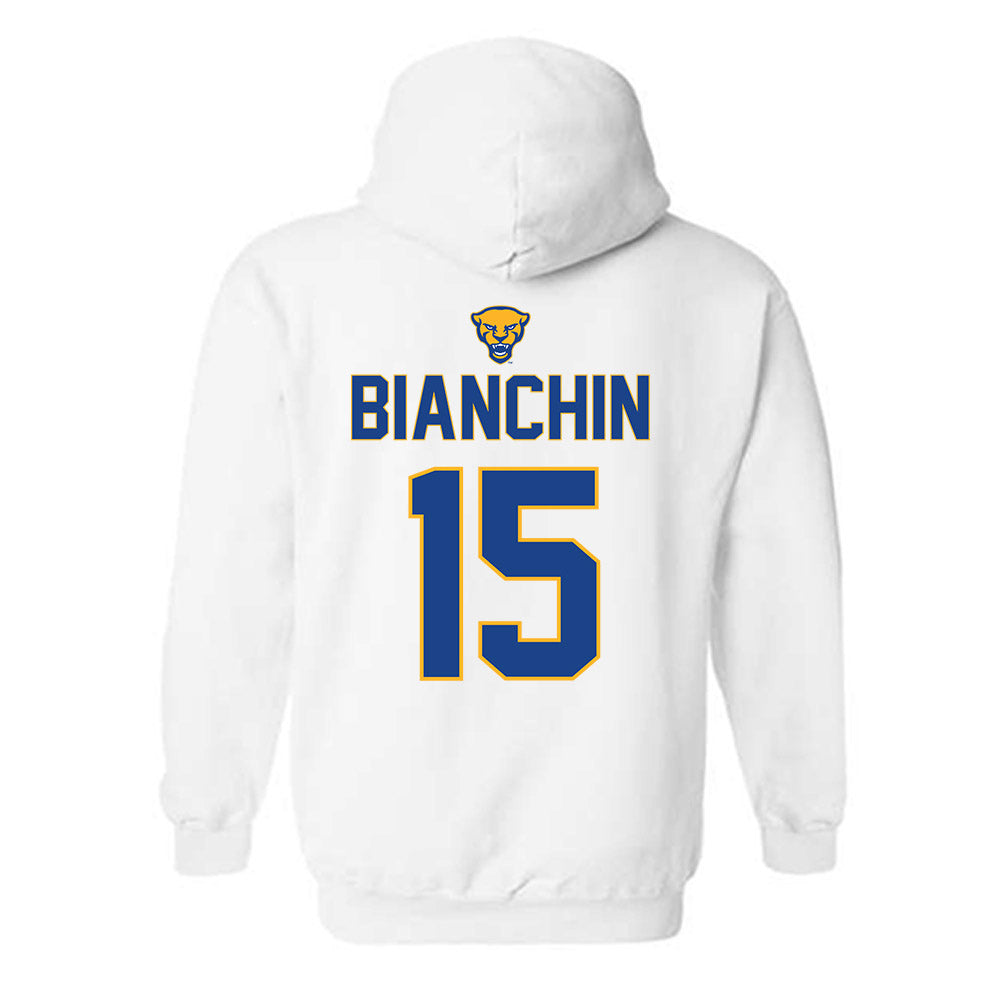 Pittsburgh - NCAA Women's Soccer : Adi Bianchin - Sports Shersey Hooded Sweatshirt-1