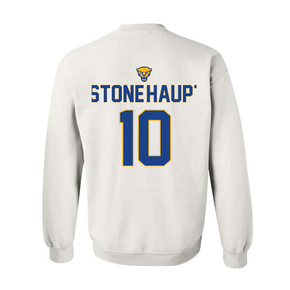 Pittsburgh - NCAA Women's Soccer : Weslee Istone-Haupt - Sports Shersey Crewneck Sweatshirt-1