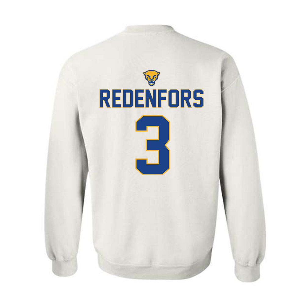 Pittsburgh - NCAA Men's Soccer : Jacob Redenfors - Sports Shersey Crewneck Sweatshirt-1
