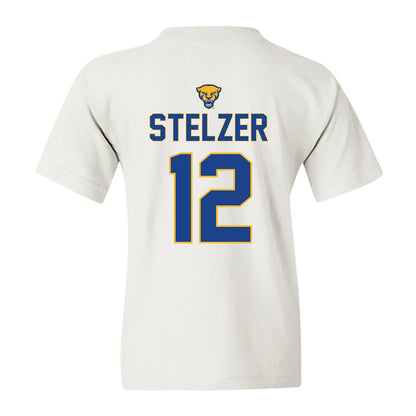 Pittsburgh - NCAA Women's Soccer : Sage Stelzer - Sports Shersey Youth T-Shirt-1