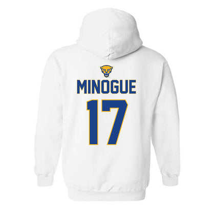 Pittsburgh - NCAA Women's Soccer : Hannah Minogue - Sports Shersey Hooded Sweatshirt-1