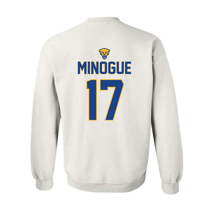 Pittsburgh - NCAA Women's Soccer : Hannah Minogue - Sports Shersey Crewneck Sweatshirt-1