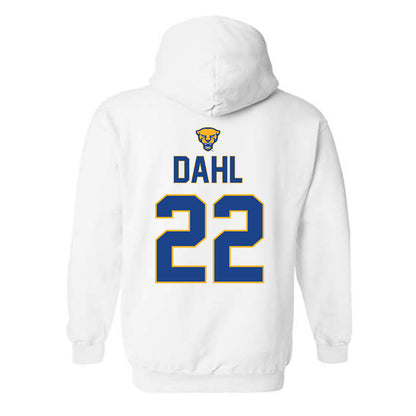 Pittsburgh - NCAA Men's Soccer : Lasse Dahl - Sports Shersey Hooded Sweatshirt-1