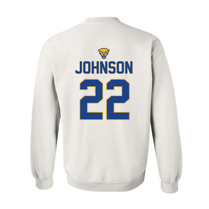 Pittsburgh - NCAA Women's Soccer : Savannah Johnson - Sports Shersey Crewneck Sweatshirt-1