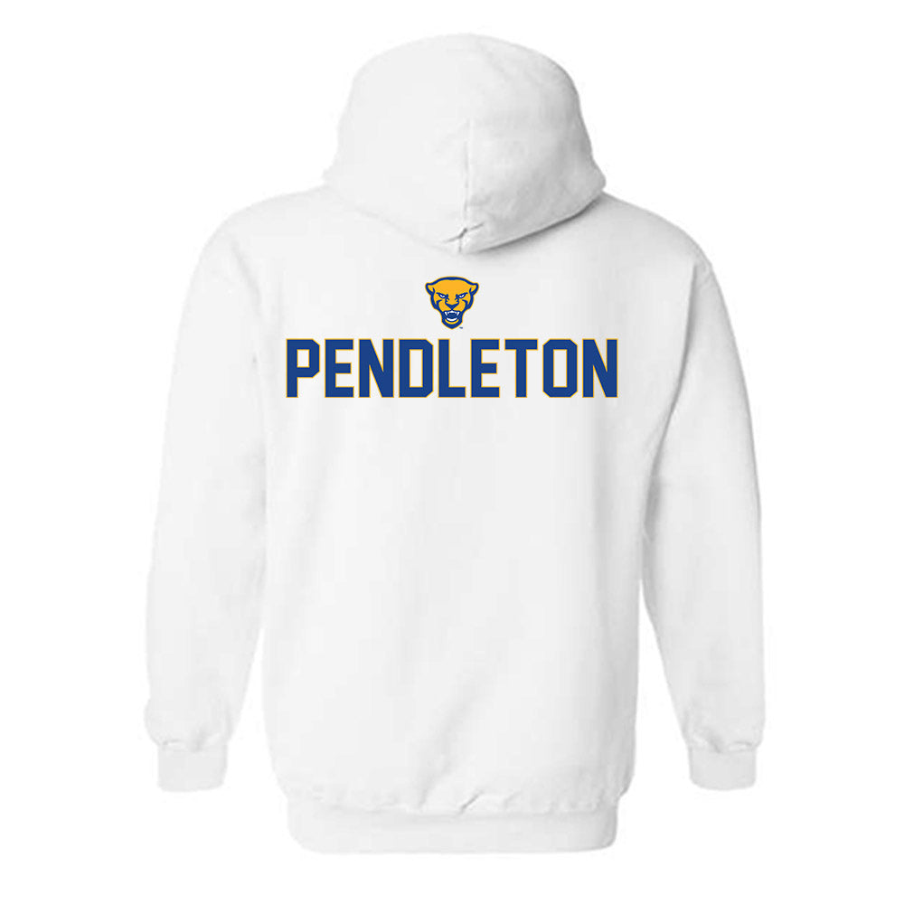 Pittsburgh - NCAA Men's Soccer : Ethan Pendleton - Sports Shersey Hooded Sweatshirt-1