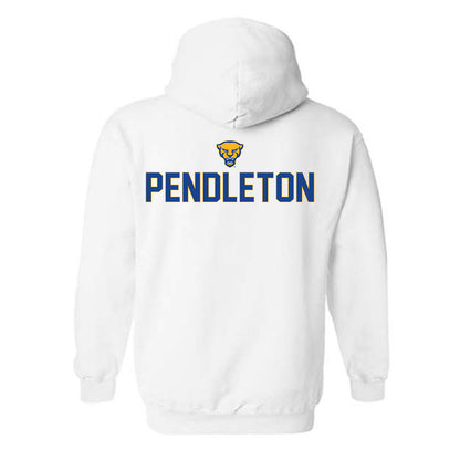 Pittsburgh - NCAA Men's Soccer : Ethan Pendleton - Sports Shersey Hooded Sweatshirt-1