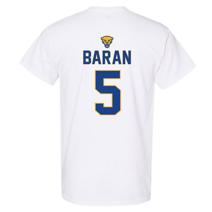 Pittsburgh - NCAA Baseball : Joey Baran - Sports Shersey T-Shirt-1