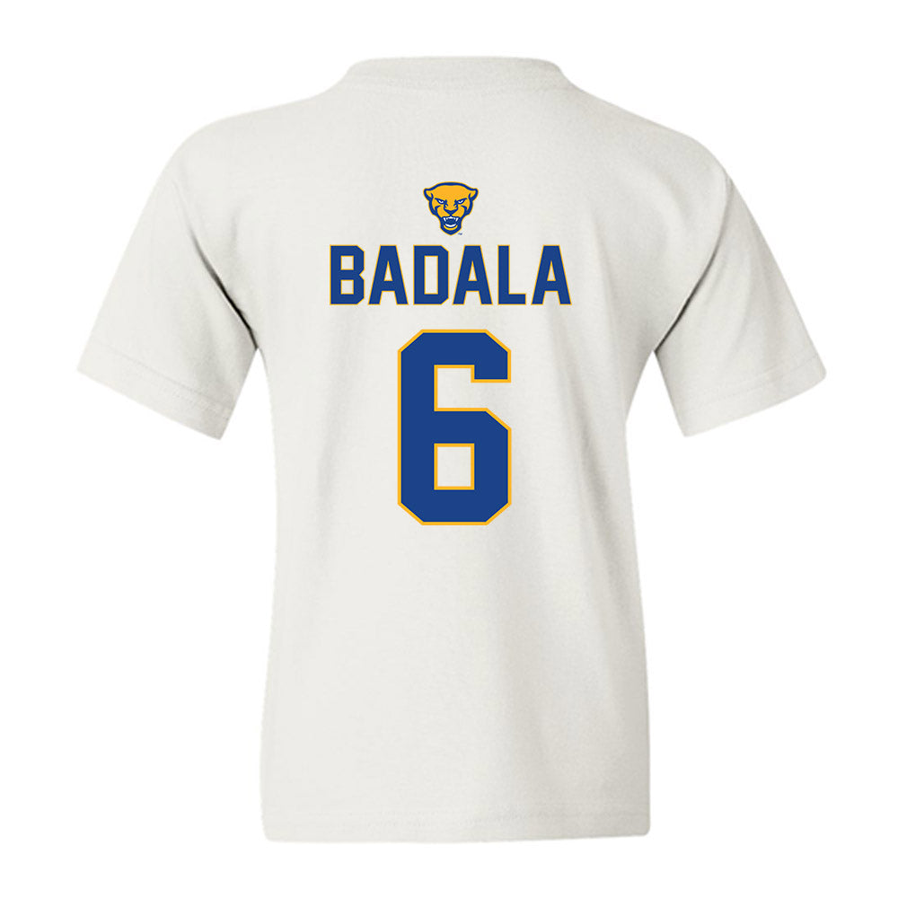 Pittsburgh - NCAA Baseball : John Badala - Sports Shersey Youth T-Shirt-1