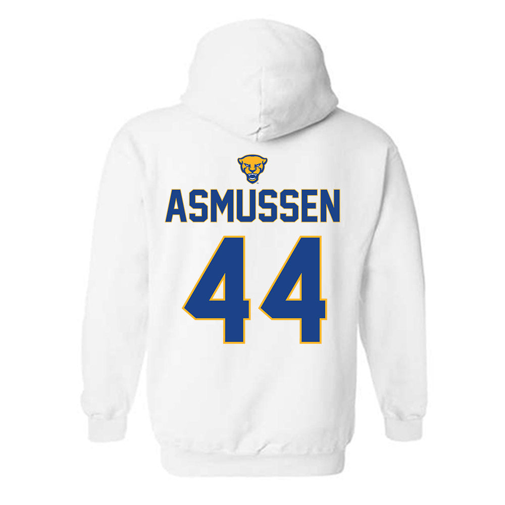 Pittsburgh - NCAA Baseball : Benjamin Asmussen - Sports Shersey Hooded Sweatshirt-1