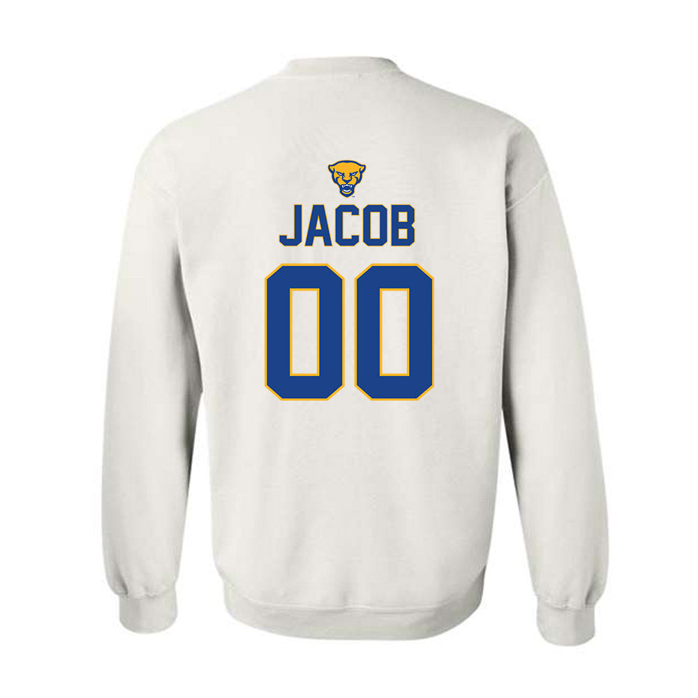 Pittsburgh - NCAA Baseball : Jordan Jacob - Sports Shersey Crewneck Sweatshirt-1