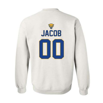 Pittsburgh - NCAA Baseball : Jordan Jacob - Sports Shersey Crewneck Sweatshirt-1